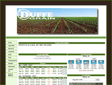 Tablet Screenshot of duffegrain.com